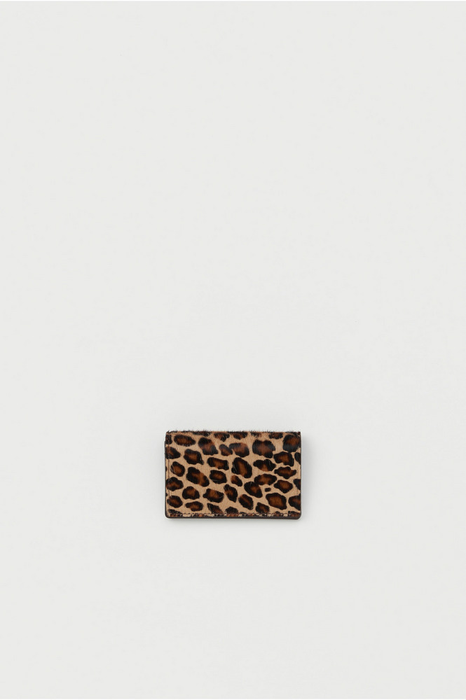 folded card case 詳細画像 dark brown/leopard 