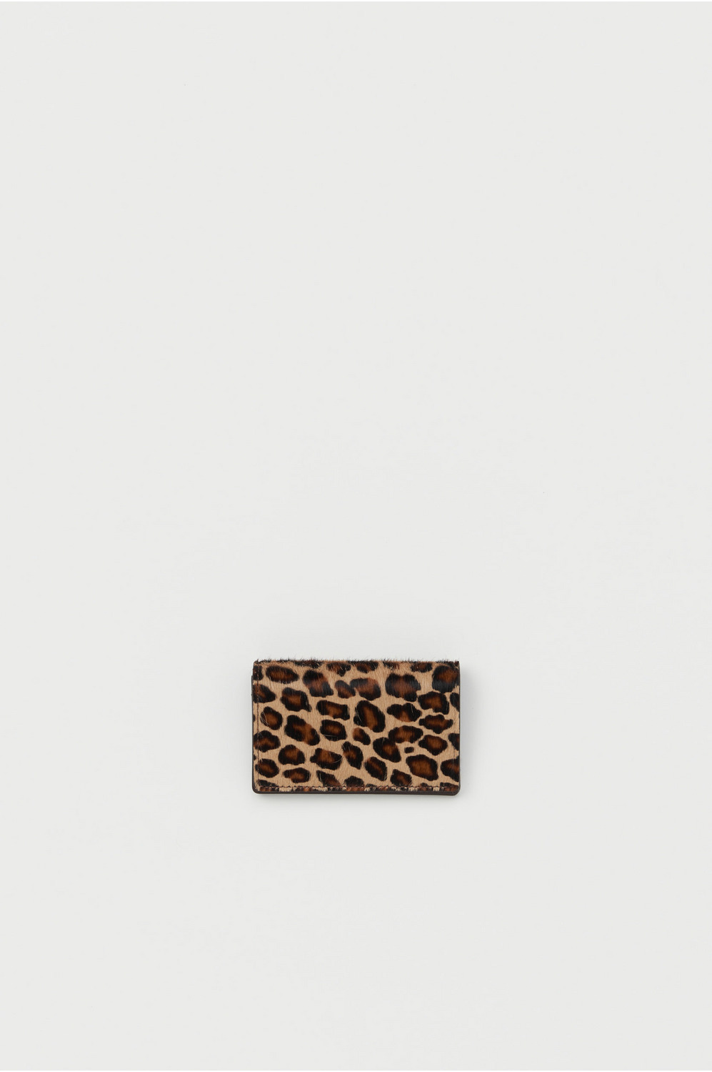 folded card case 詳細画像 dark brown/leopard 1