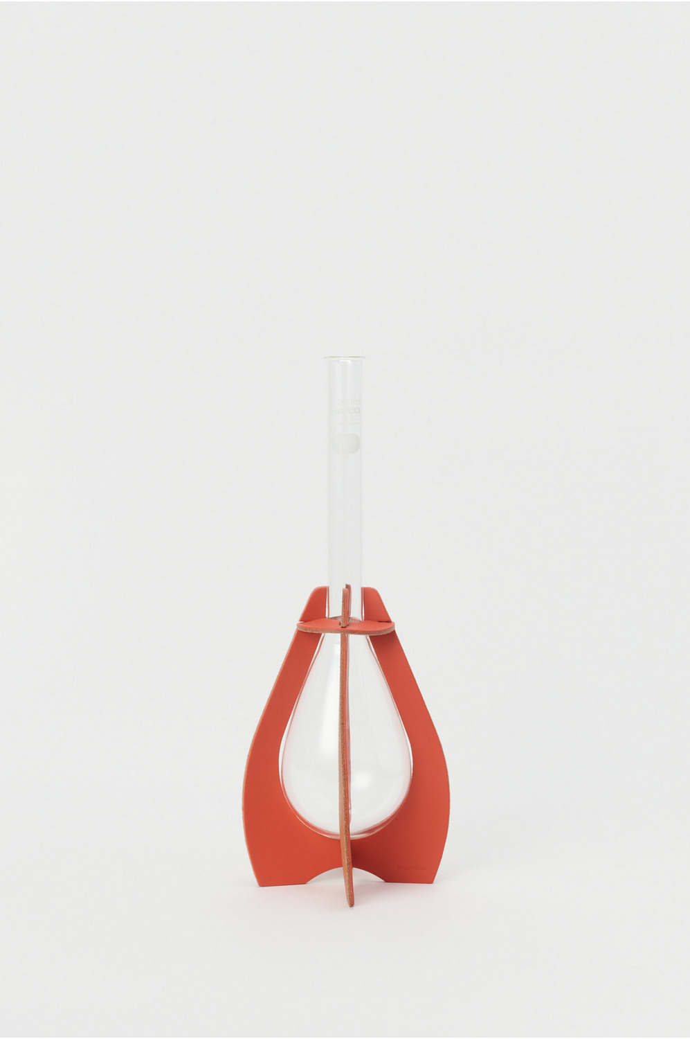 Kjeldahl flask long/500ml 詳細画像 copper orange 1