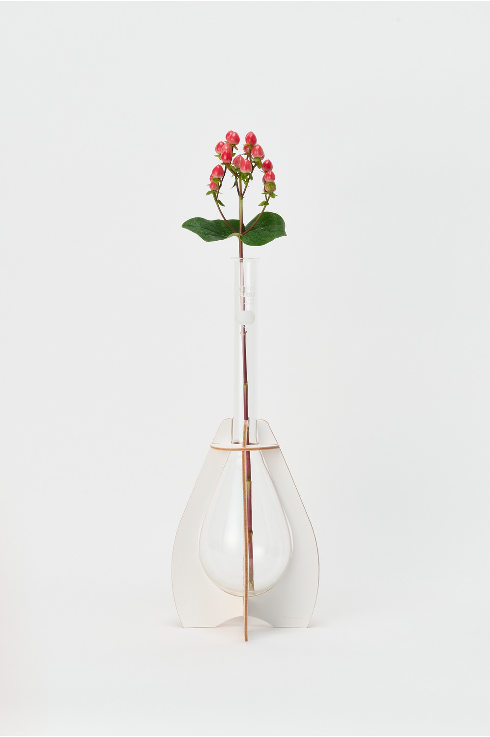 Kjeldahl flask long/500ml 詳細画像 white 1