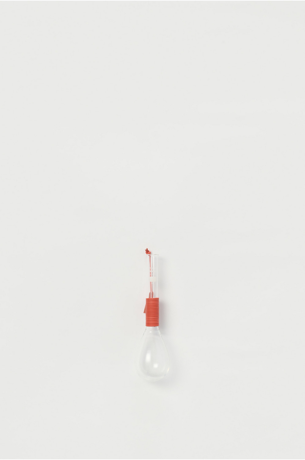 Kjeldahl flask long neck/100ml 詳細画像 copper orange 2