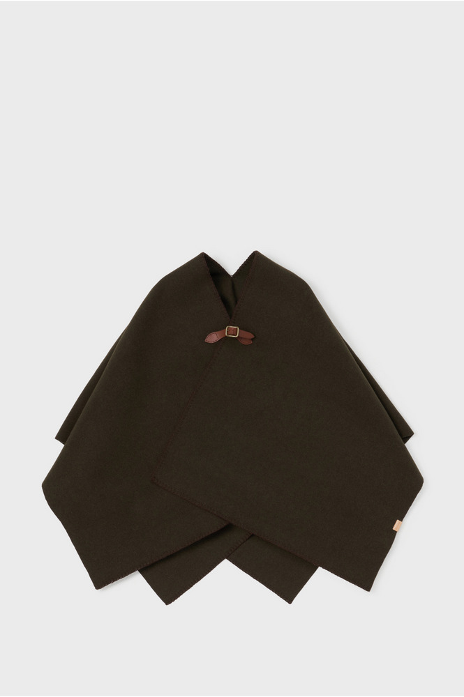 wrapped shawl 詳細画像 khaki olive 1