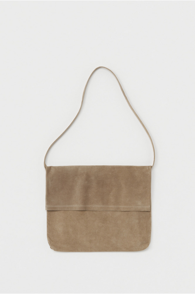 pig flap shoulder bag big 詳細画像 beige 