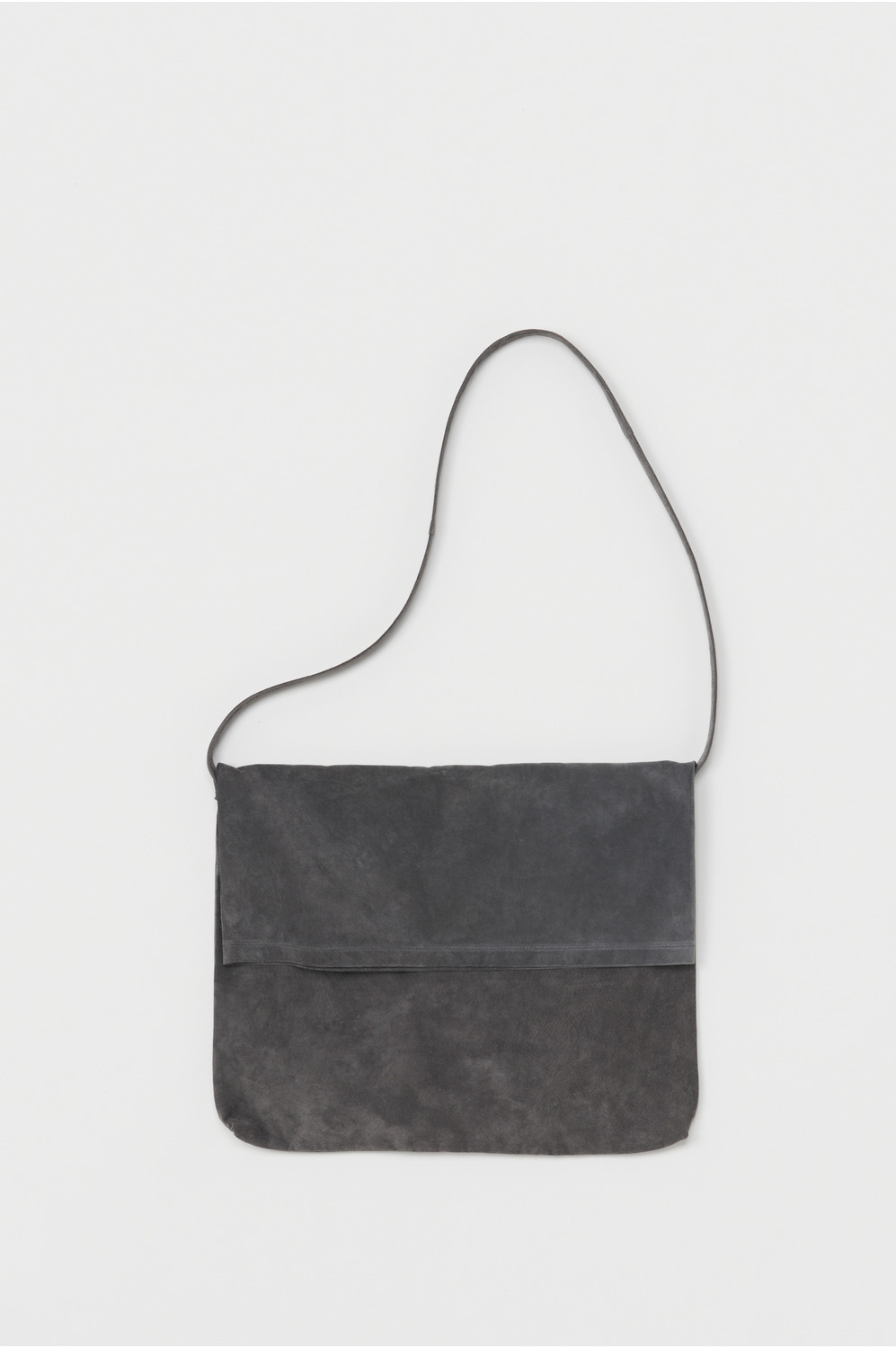 pig flap shoulder bag big 詳細画像 dark gray 1