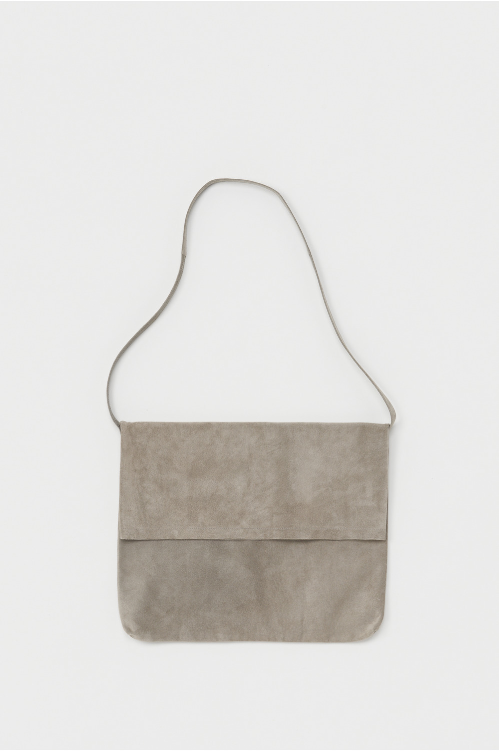 pig flap shoulder bag big 詳細画像 light gray 1