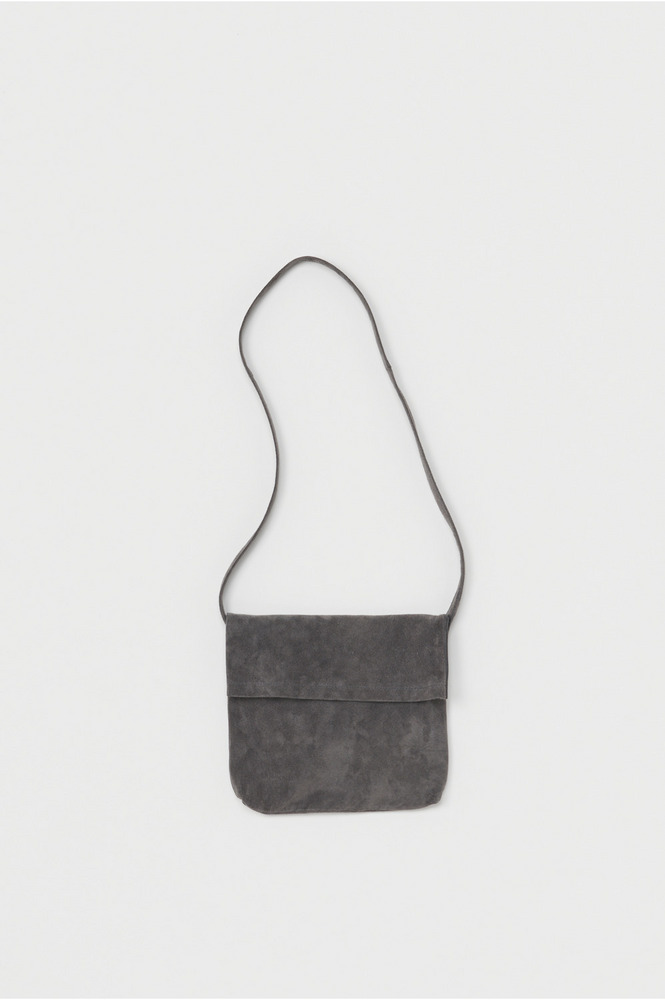 pig flap shoulder bag small 詳細画像 dark gray 