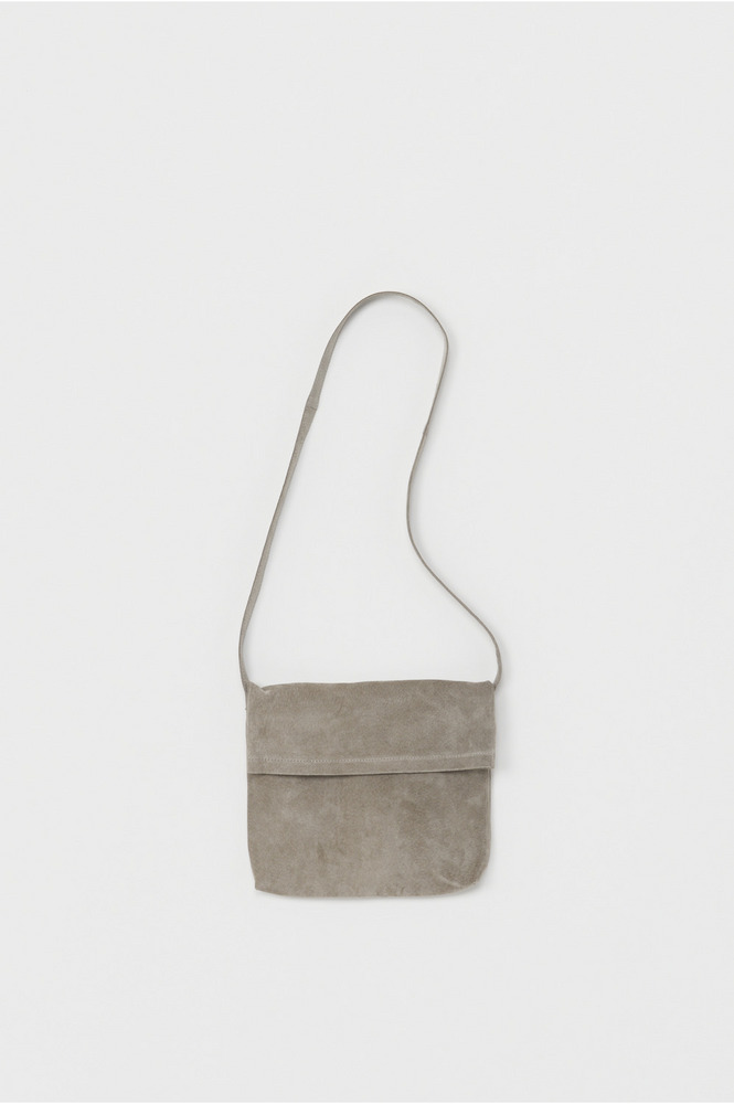 pig flap shoulder bag small 詳細画像 light gray 