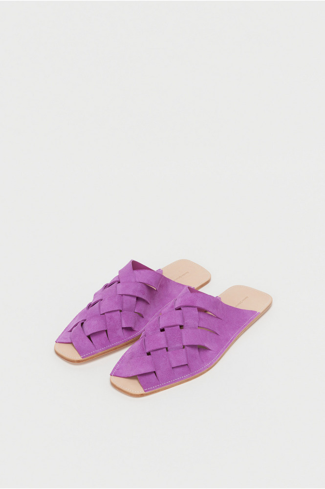 crossed slipper 詳細画像 purple 