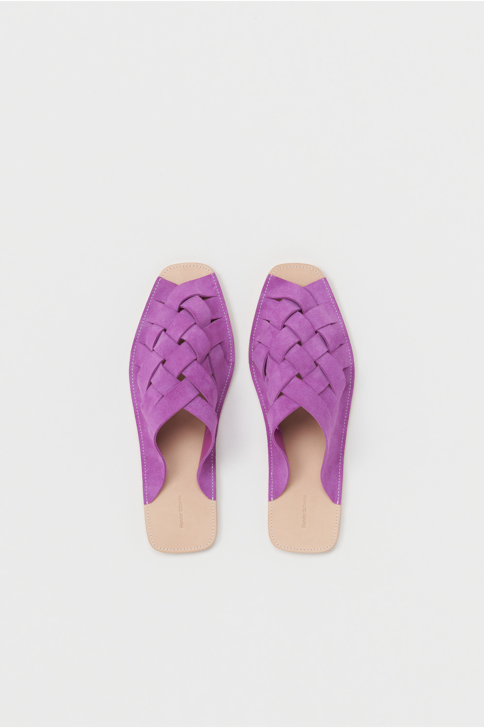 crossed slipper 詳細画像 purple 3