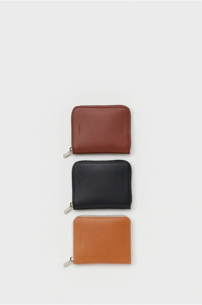 square zip purse 詳細画像 brown 3