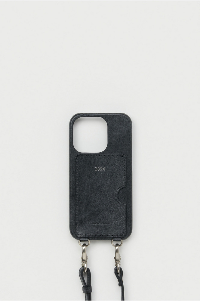 iPhone case with strap 詳細画像 iPhone 15 Pro /black 6