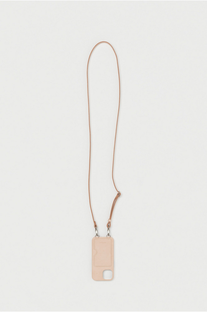 iPhone case with strap 詳細画像 iPhone 15 /natural 1