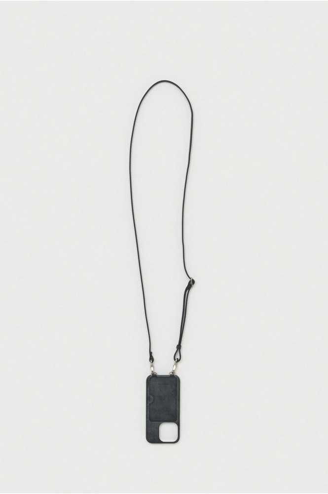 iPhone case with strap 詳細画像 iPhone 15 Pro /black 1