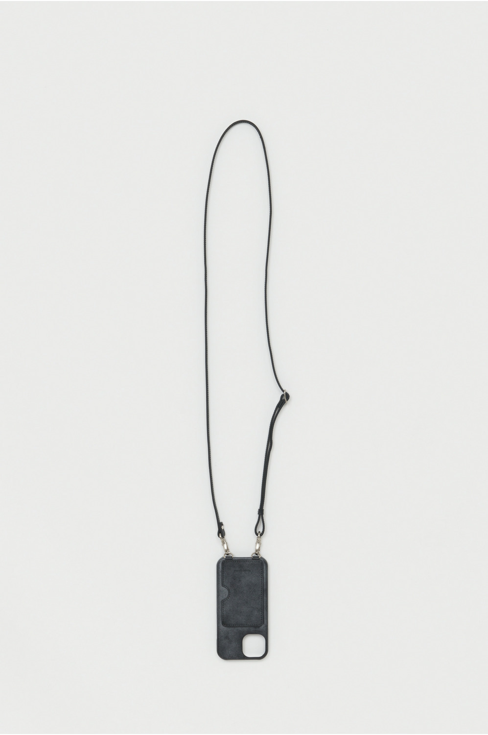 iPhone case with strap 詳細画像 iPhone 15 /black 1