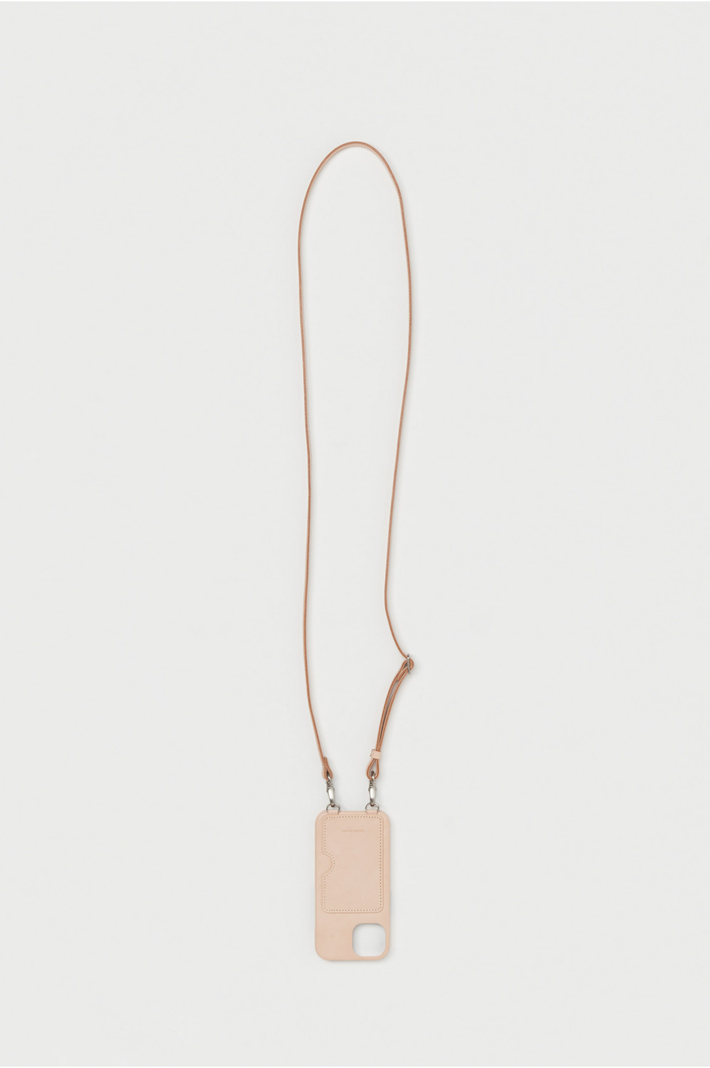 iPhone case with strap 詳細画像 iPhone 15 /natural 1