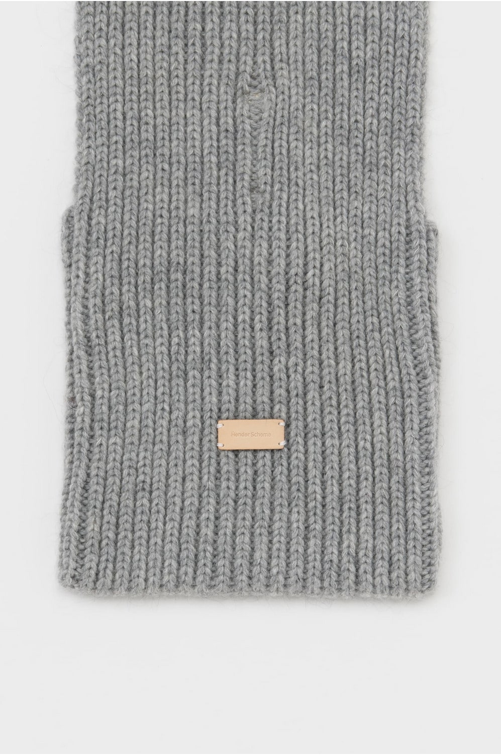 knitted pocket scarf 詳細画像 4