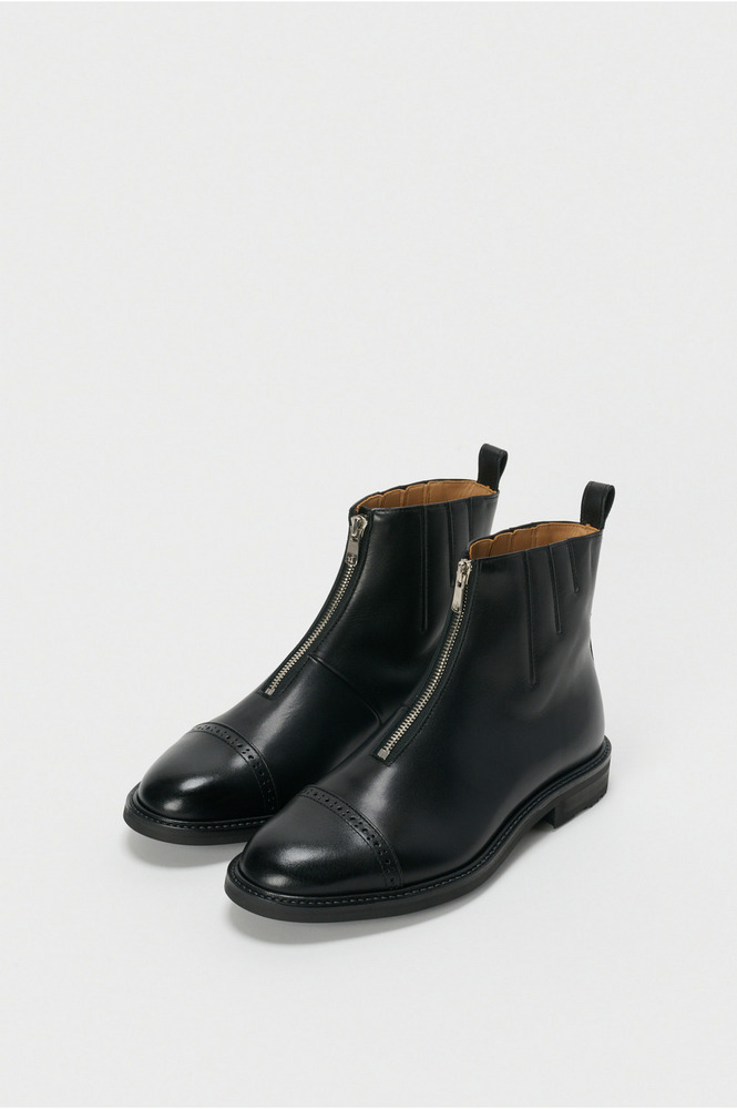 front fastner boots 詳細画像 black 1