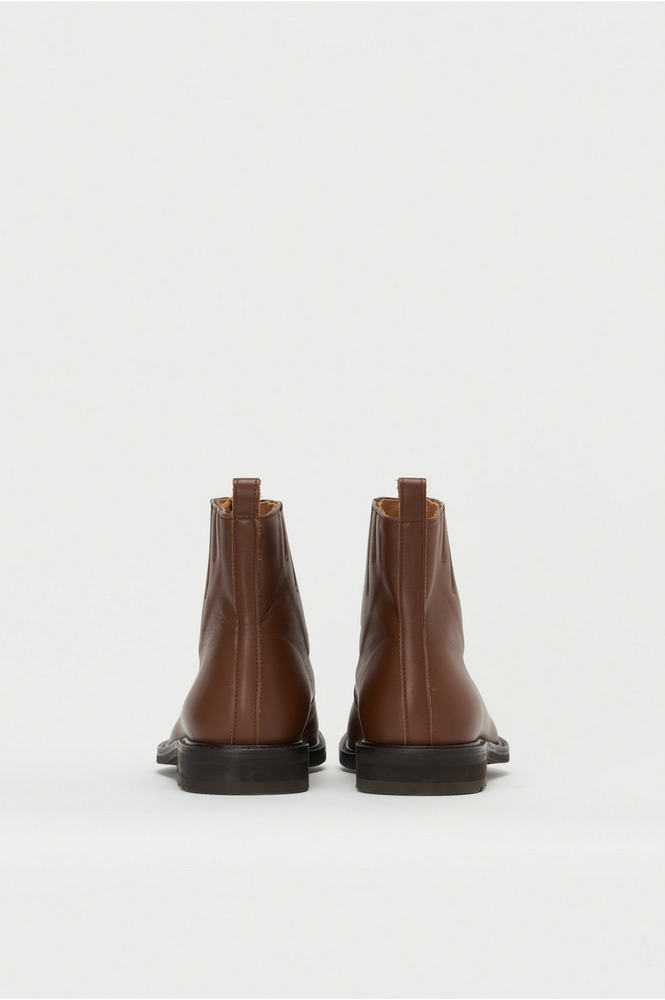 front fastner boots 詳細画像 cognac brown 4