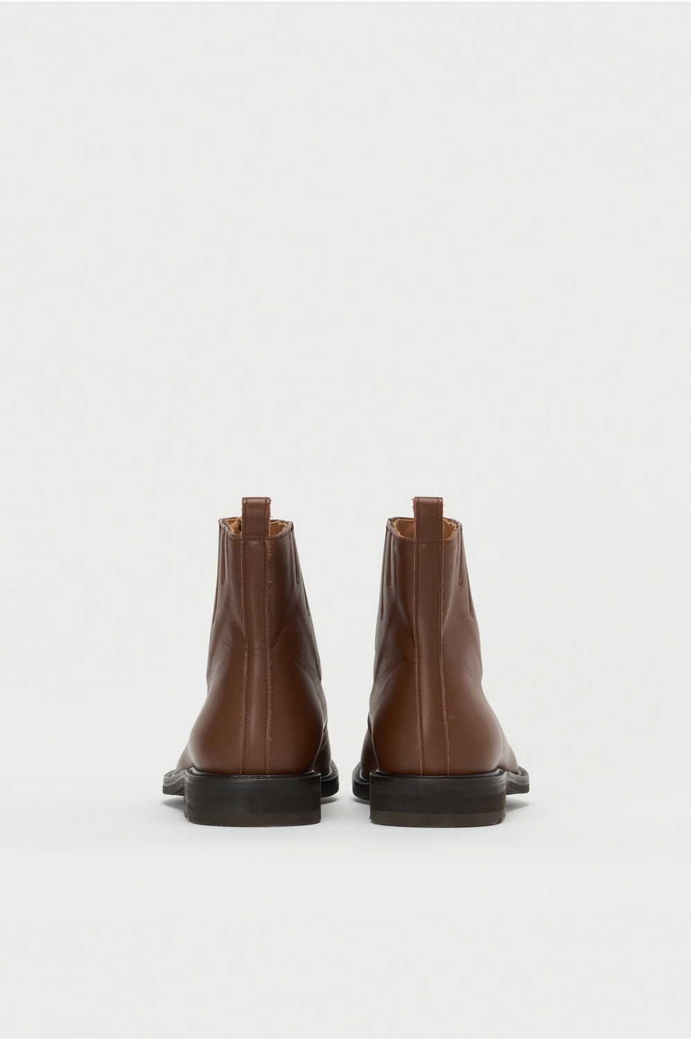 front fastner boots 詳細画像 cognac brown 4