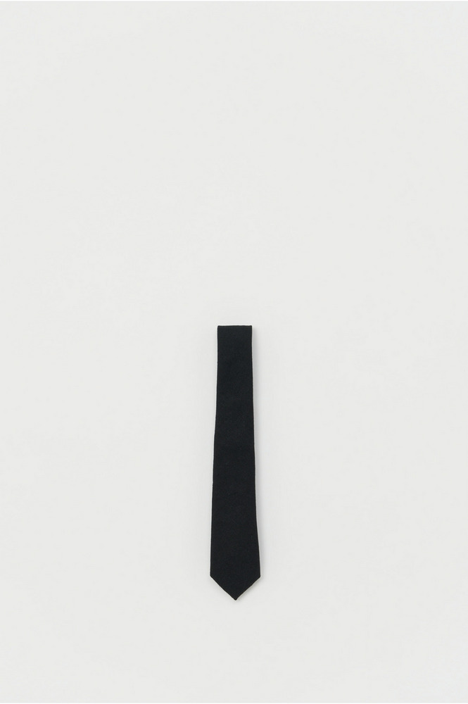 linen necktie 詳細画像 black 