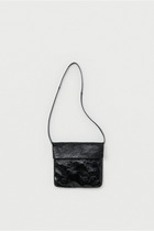 patent horse flap shoulder bag small 詳細画像