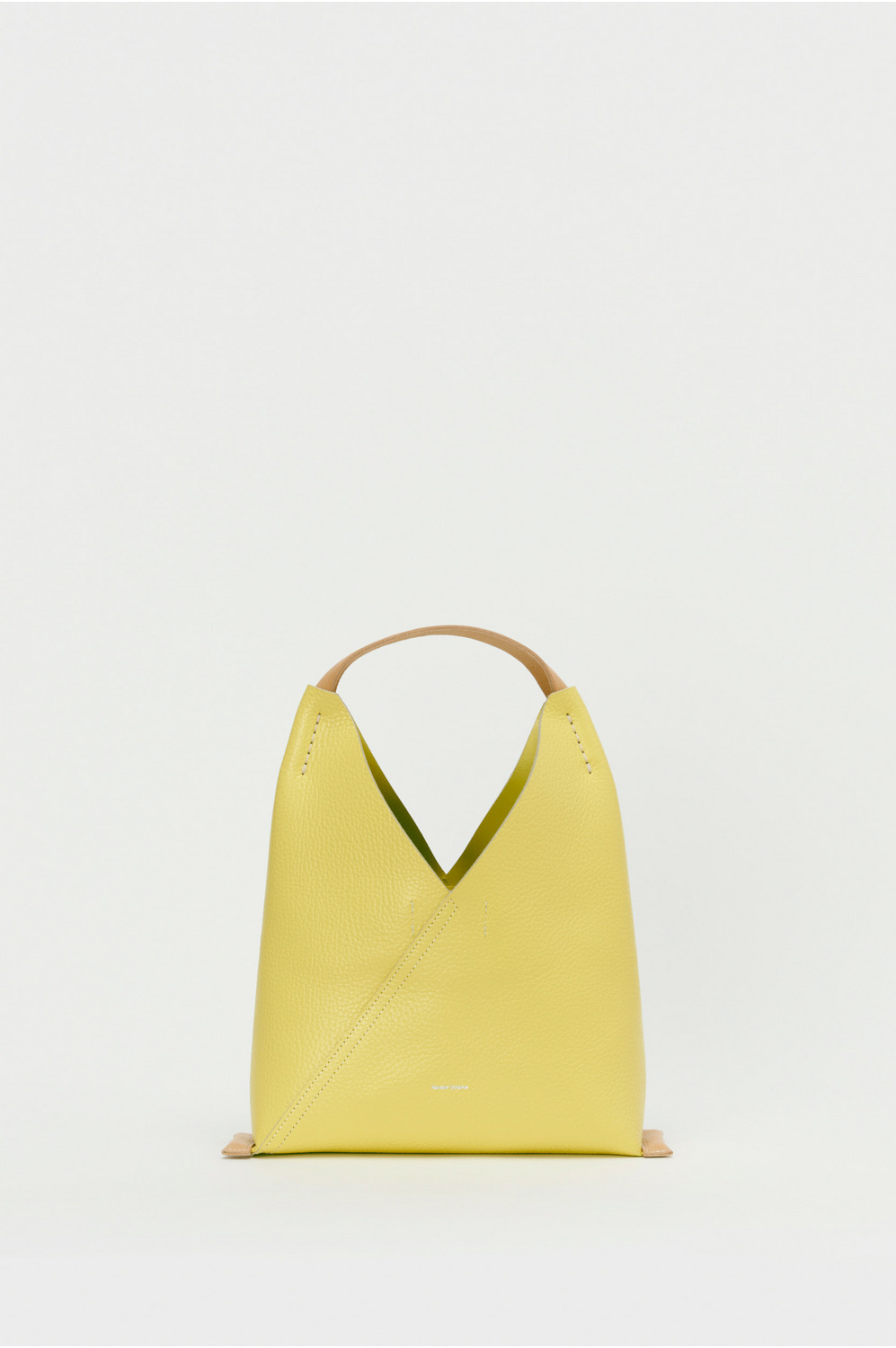 triangle bag 詳細画像 cream yellow 1