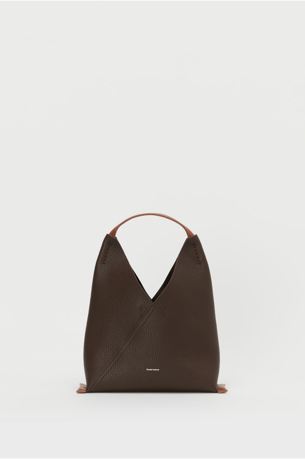 triangle bag 詳細画像 dark brown 1