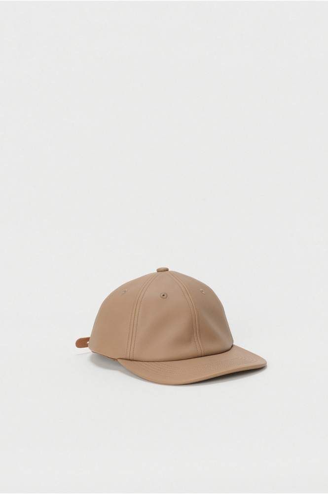 6 panel cap 詳細画像 beige 