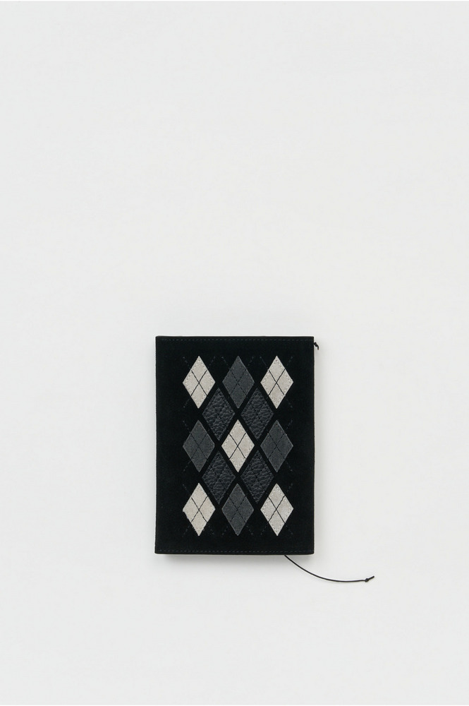 argyle book cover 詳細画像 argyle black 