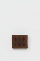 argyle half folded wallet 詳細画像
