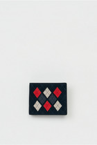 argyle half folded wallet 詳細画像