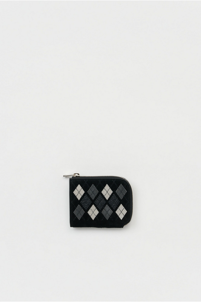 argyle L wallet 詳細画像 argyle black 