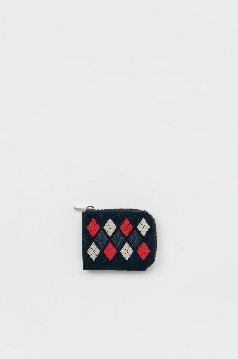 argyle L wallet 詳細画像 argyle navy 1