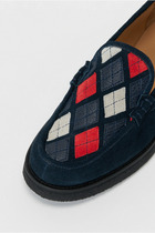 argyle loafer 詳細画像