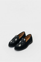 argyle loafer 詳細画像