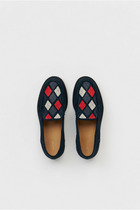 argyle loafer 詳細画像