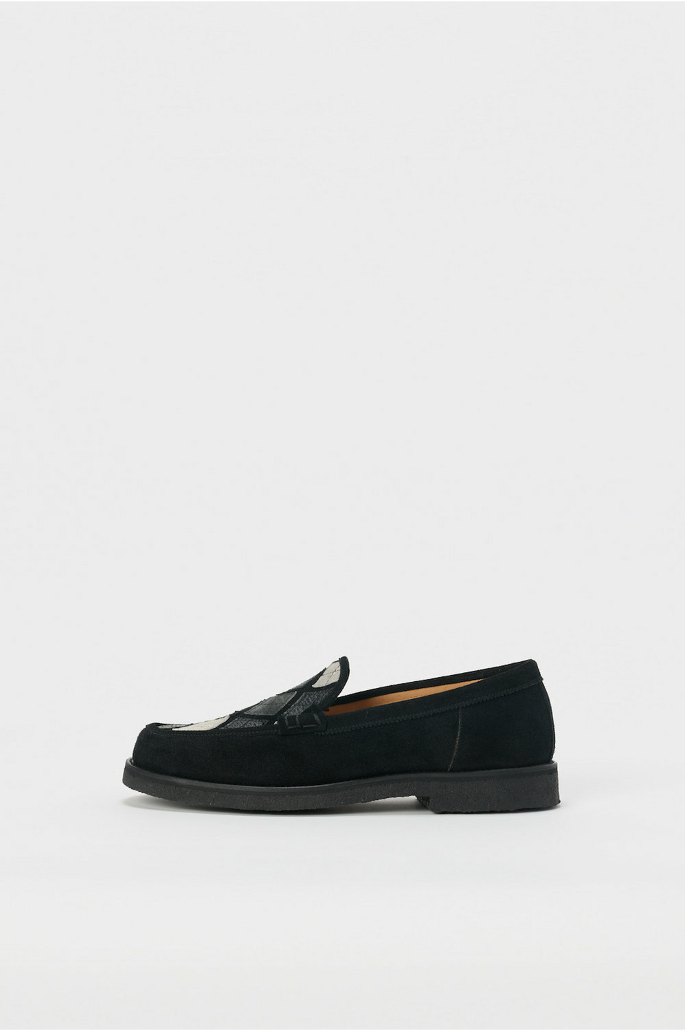 argyle loafer 詳細画像 argyle black 2