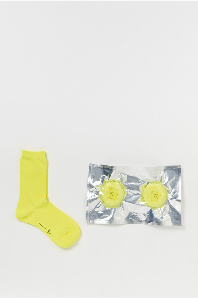 safe socks 詳細画像 yellow 
