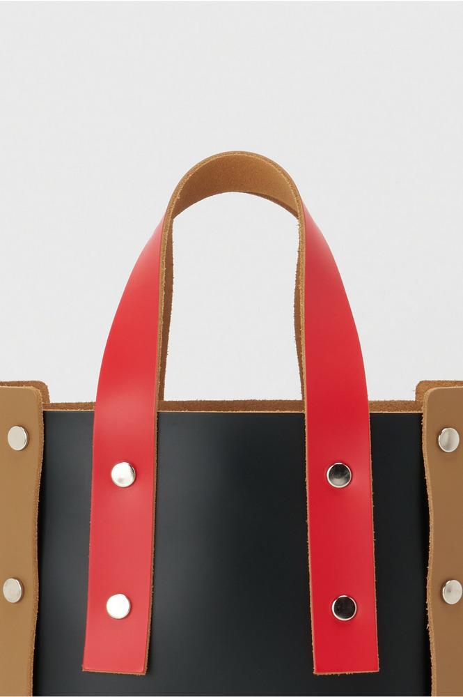 your choice /// assemble hand bag tall S 詳細画像 black/mocha/red 1