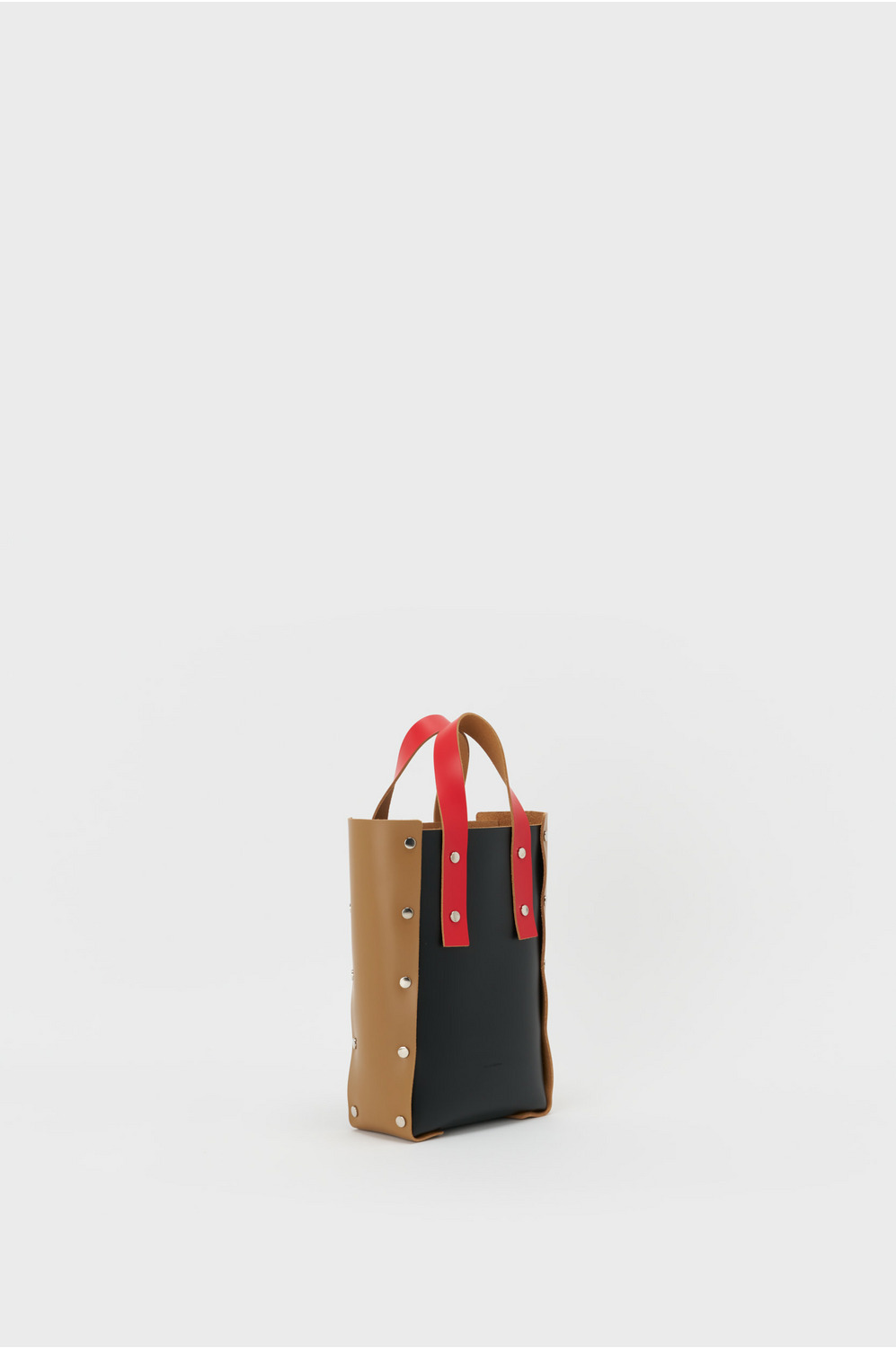 your choice /// assemble hand bag tall S 詳細画像 black/mocha/red 2