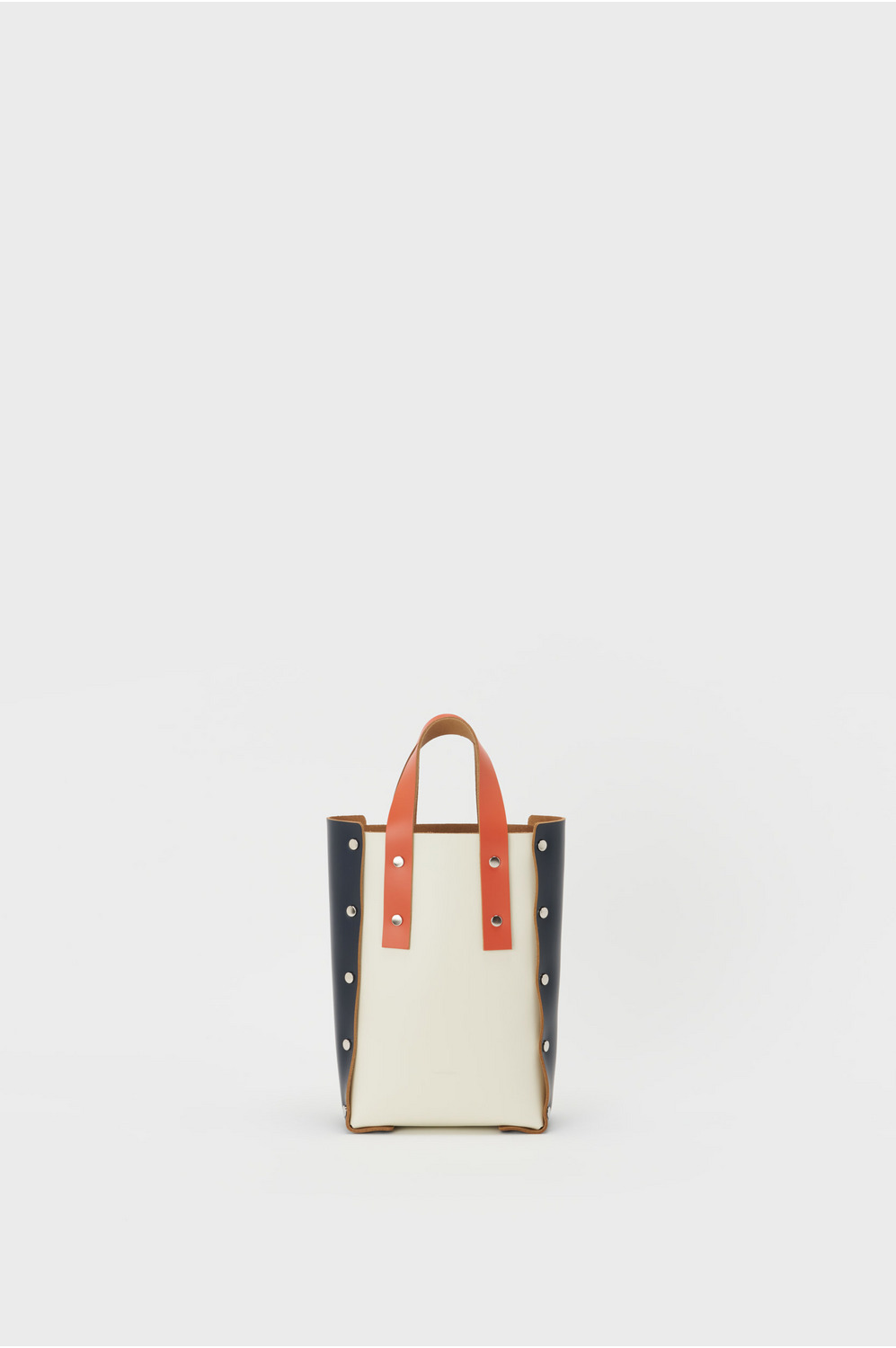 your choice /// assemble hand bag tall S 詳細画像 white/navy/orange 1