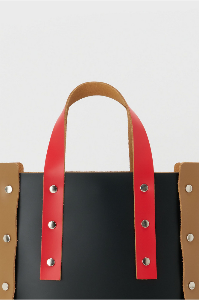 your choice /// assemble hand bag tall M 詳細画像 black/mocha/red 1