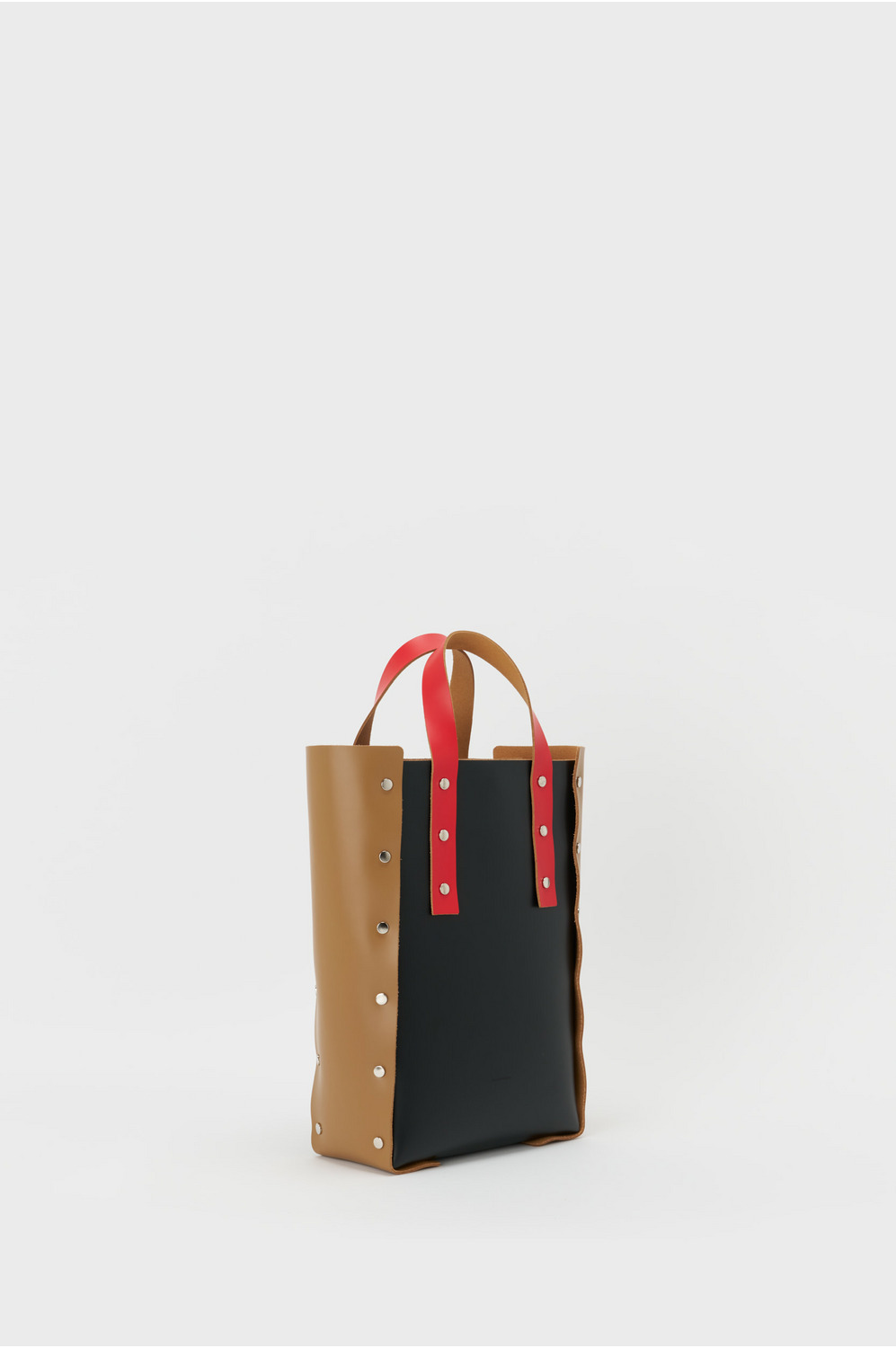 your choice /// assemble hand bag tall M 詳細画像 black/mocha/red 2