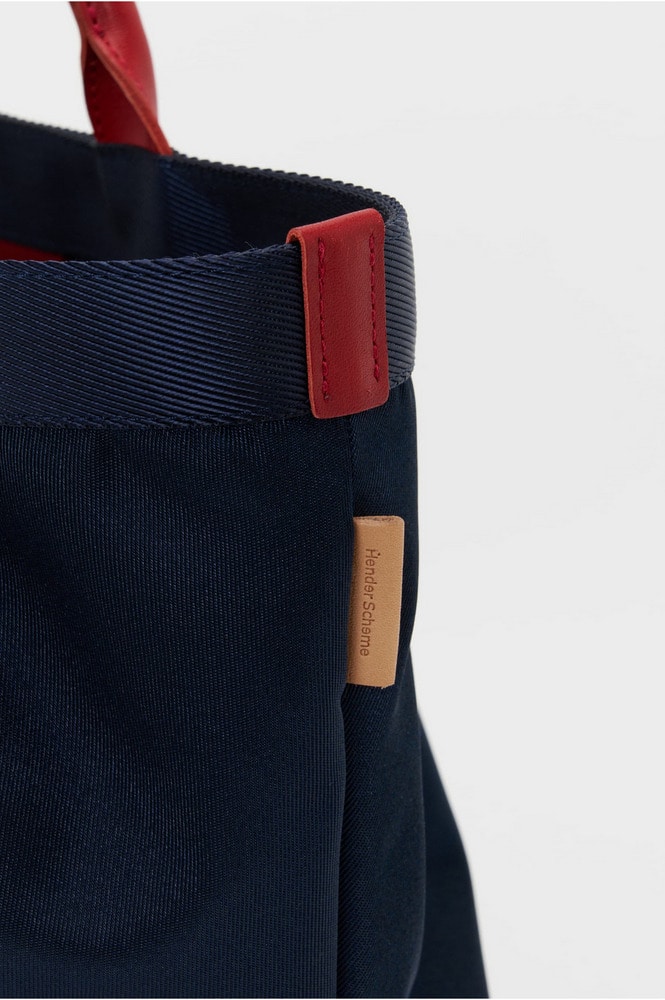 2tuck tote M 詳細画像 navy/red 3