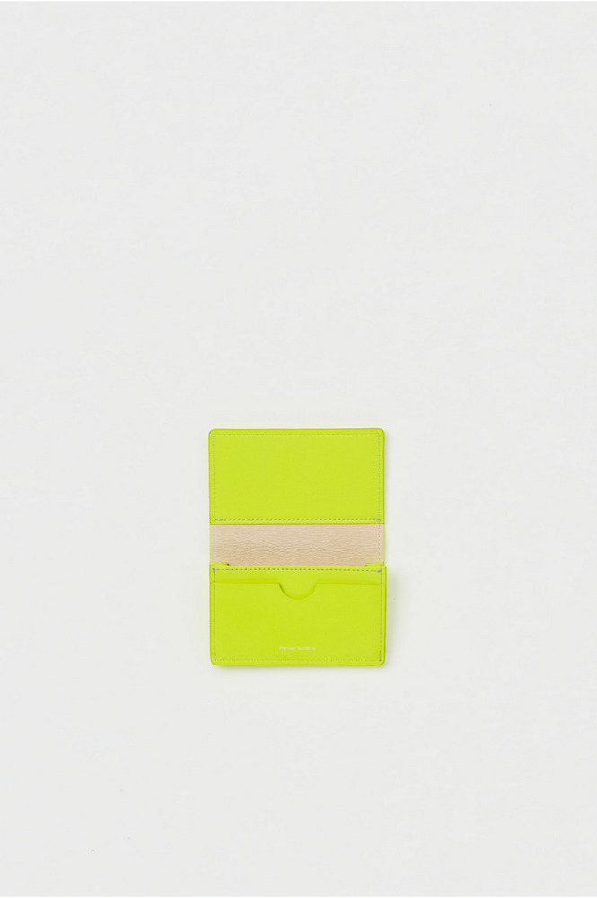 highlight folded card case 詳細画像 yellow 2