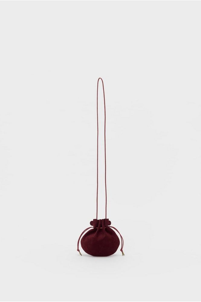 petal sac suede 詳細画像 bordeaux 
