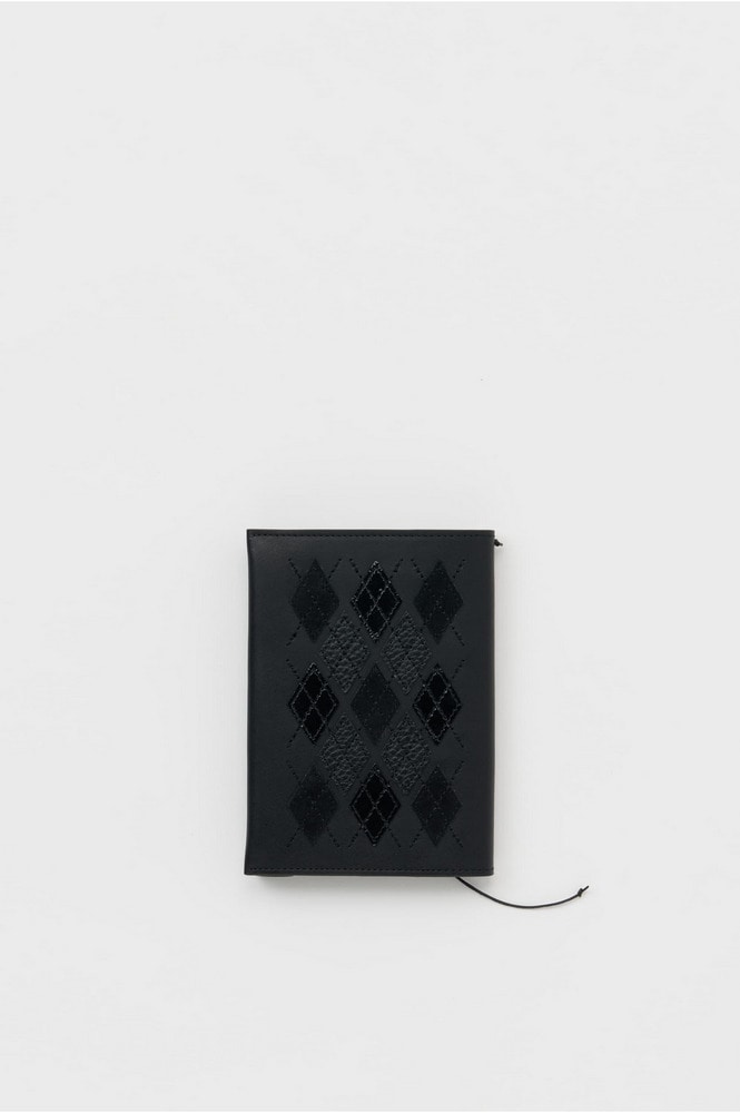 argyle book cover 詳細画像 argyle black 