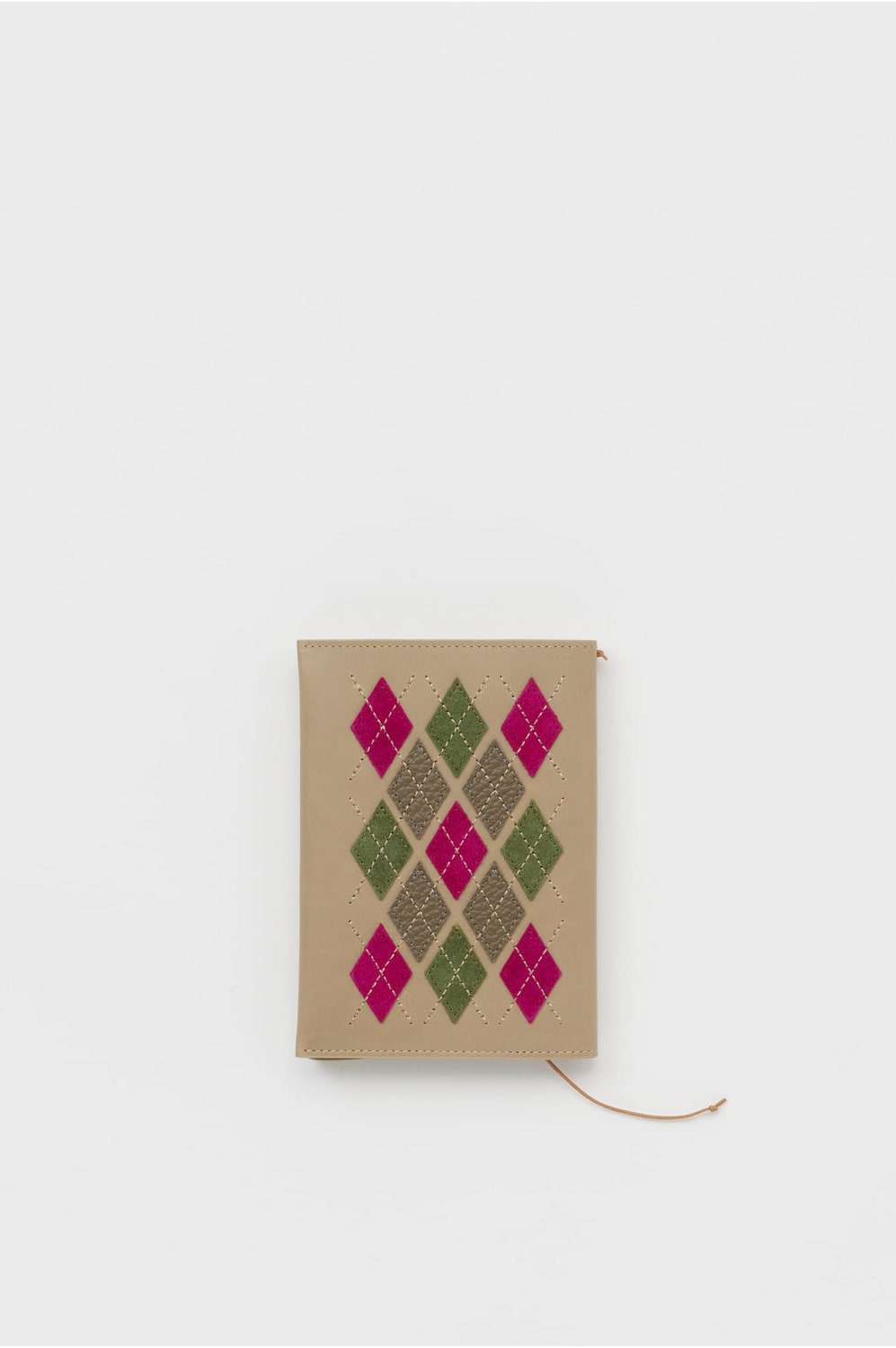 argyle book cover 詳細画像 argyle beige 1