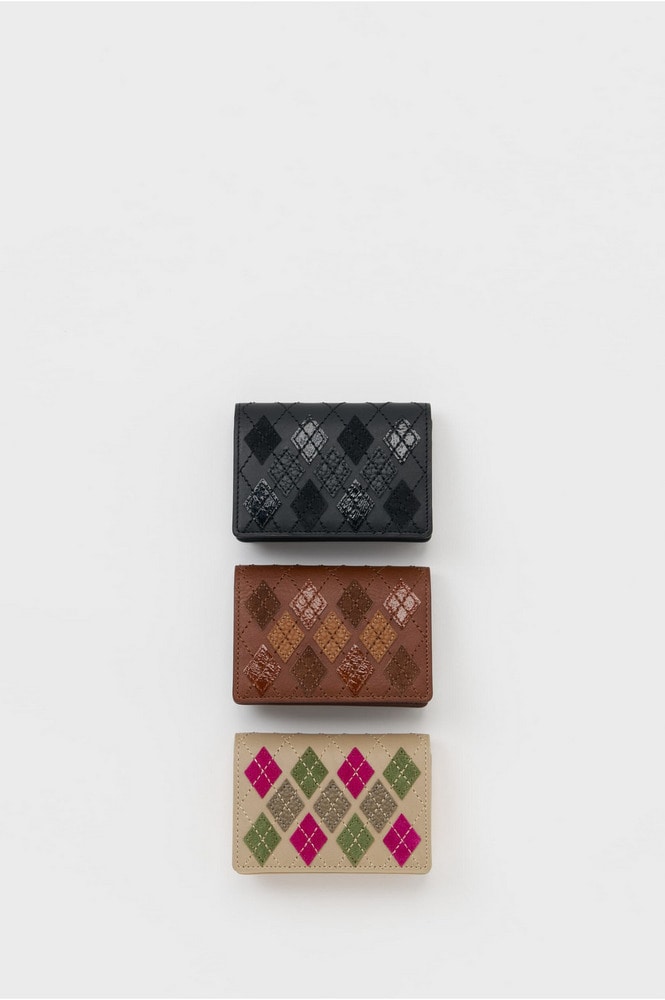 argyle card file 詳細画像 argyle beige 4