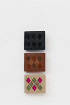 argyle half folded wallet 詳細画像